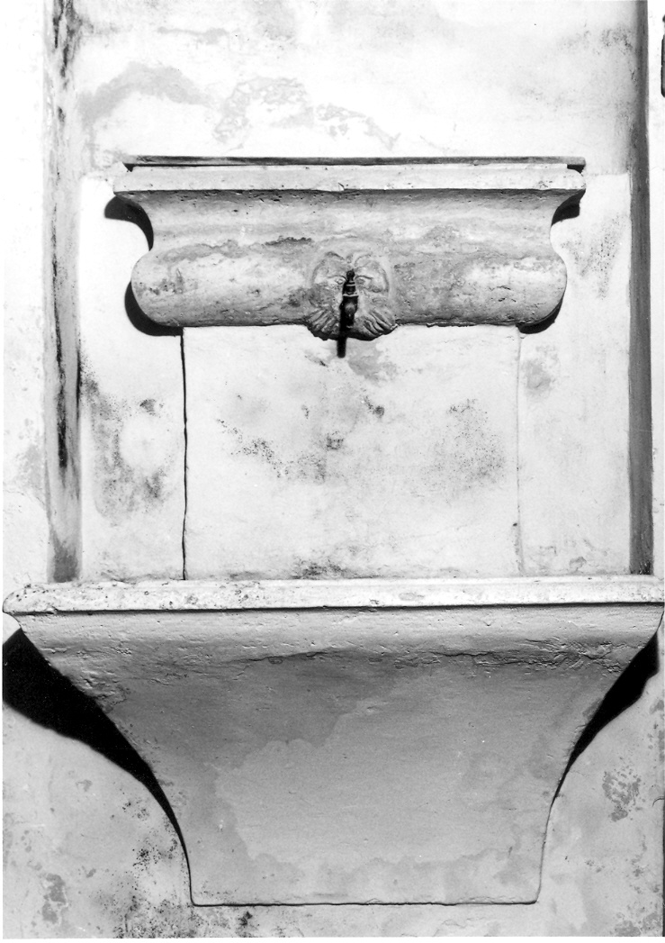 lavabo - bottega marchigiana (sec. XVIII)