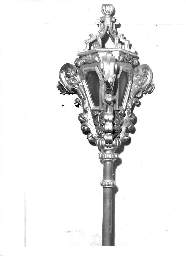 lanterna processionale, serie - bottega marchigiana (sec. XIX)