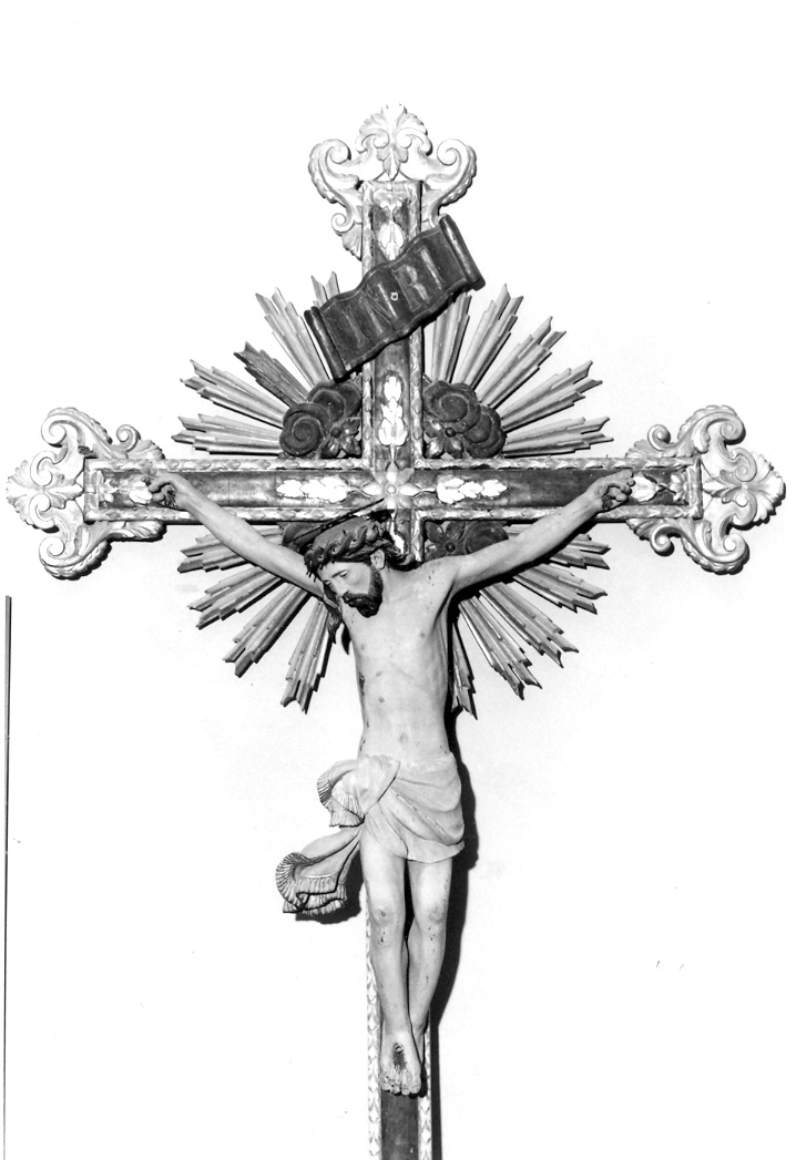 croce processionale - bottega marchigiana (fine/inizio secc. XVIII/ XIX)