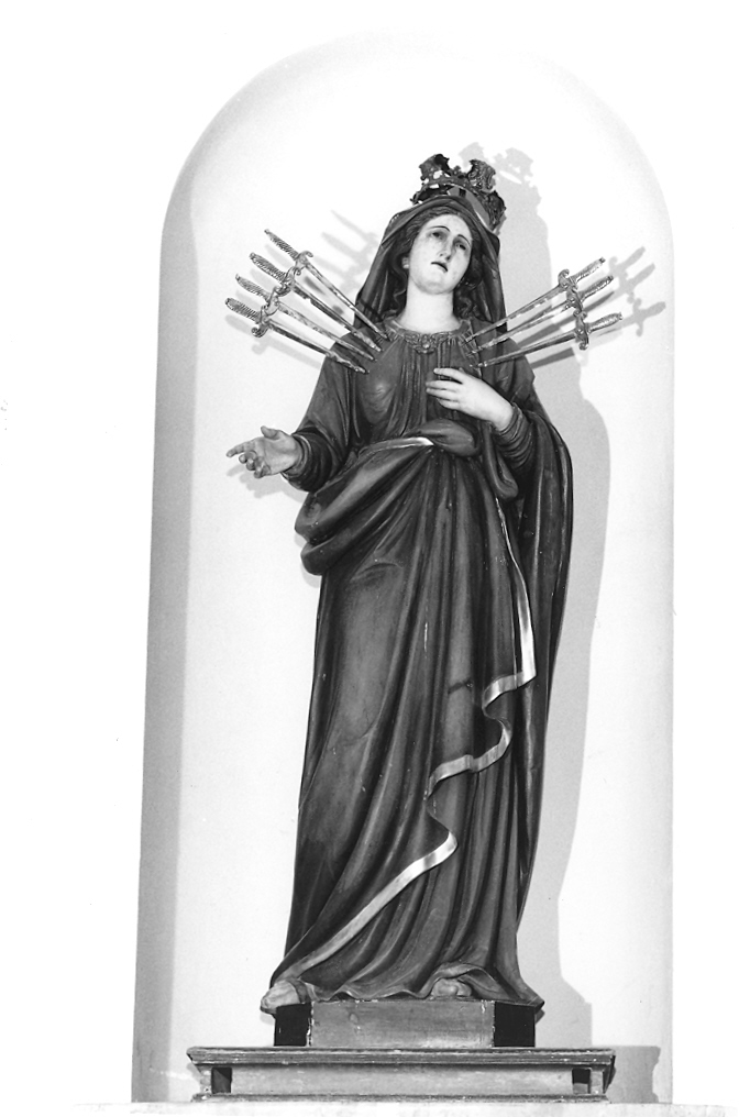 Sette Dolori della Madonna (statua) - manifattura di Ortisei (metà sec. XX)