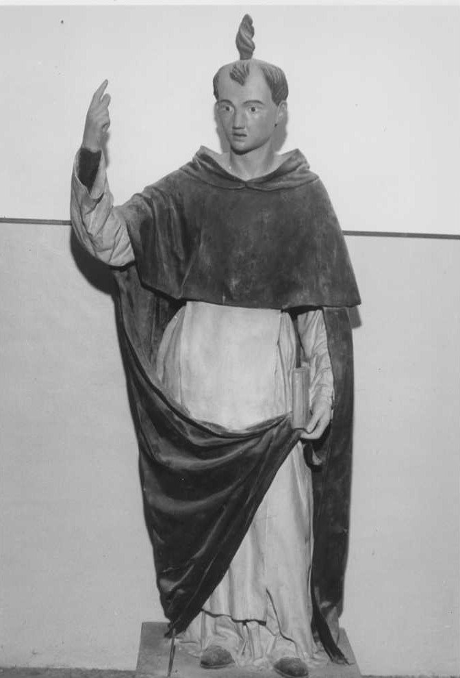 San Vincenzo Ferrer (statua processionale) - ambito marchigiano (sec. XIX)