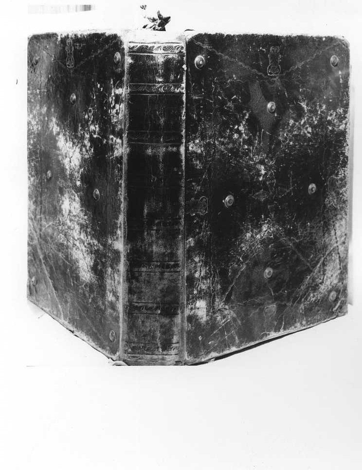 coperta di libro liturgico - ambito veneziano (sec. XVIII)