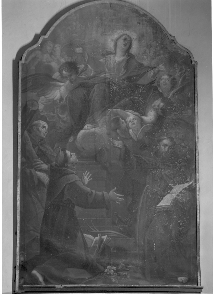 gloria di Santi francescani (dipinto) di Ricci Filippo (sec. XVIII)