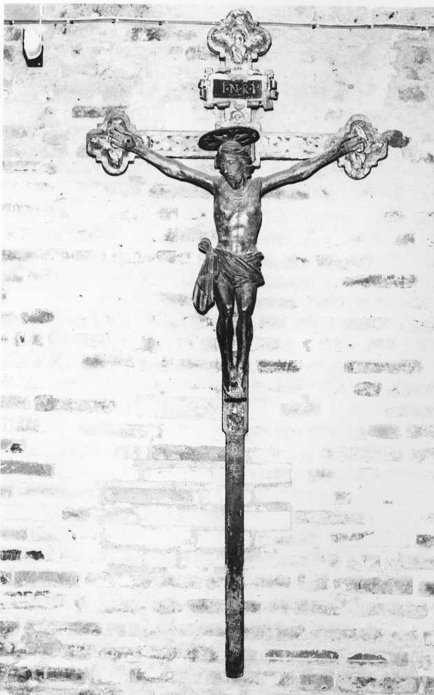 Cristo crocifisso (scultura) - bottega marchigiana (sec. XVII)