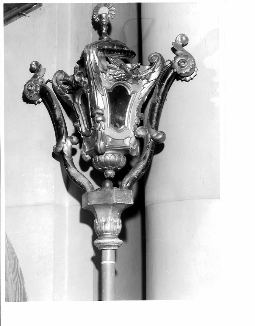 lanterna processionale, serie - manifattura Italia centrale (sec. XVIII)
