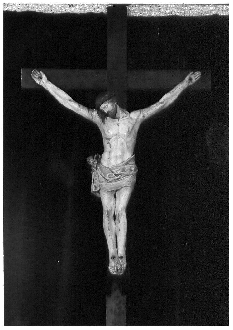 Cristo crocifisso (scultura) - ambito marchigiano (sec. XIX)