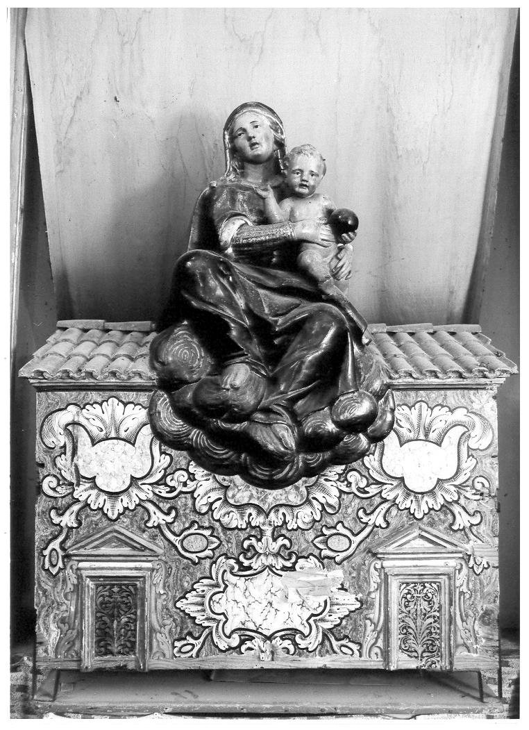 Madonna di Loreto (gruppo scultoreo) - ambito marchigiano (sec. XVIII)