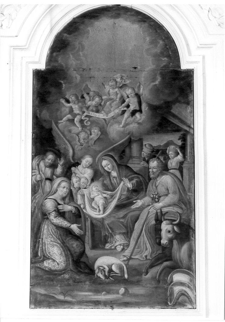 natività di Gesù (dipinto) - ambito marchigiano (sec. XVII)