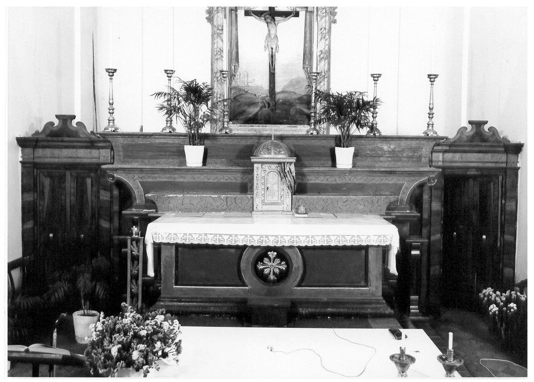 altare - bottega marchigiana (sec. XIX)