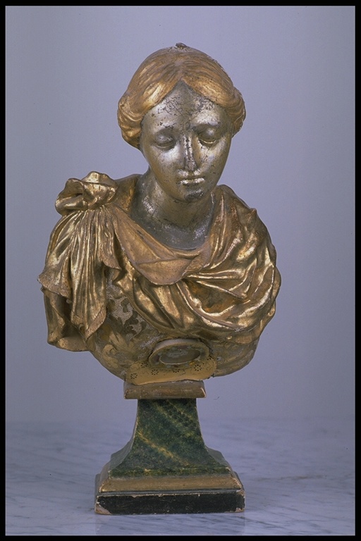 reliquiario - a busto - bottega italiana (sec. XVIII)