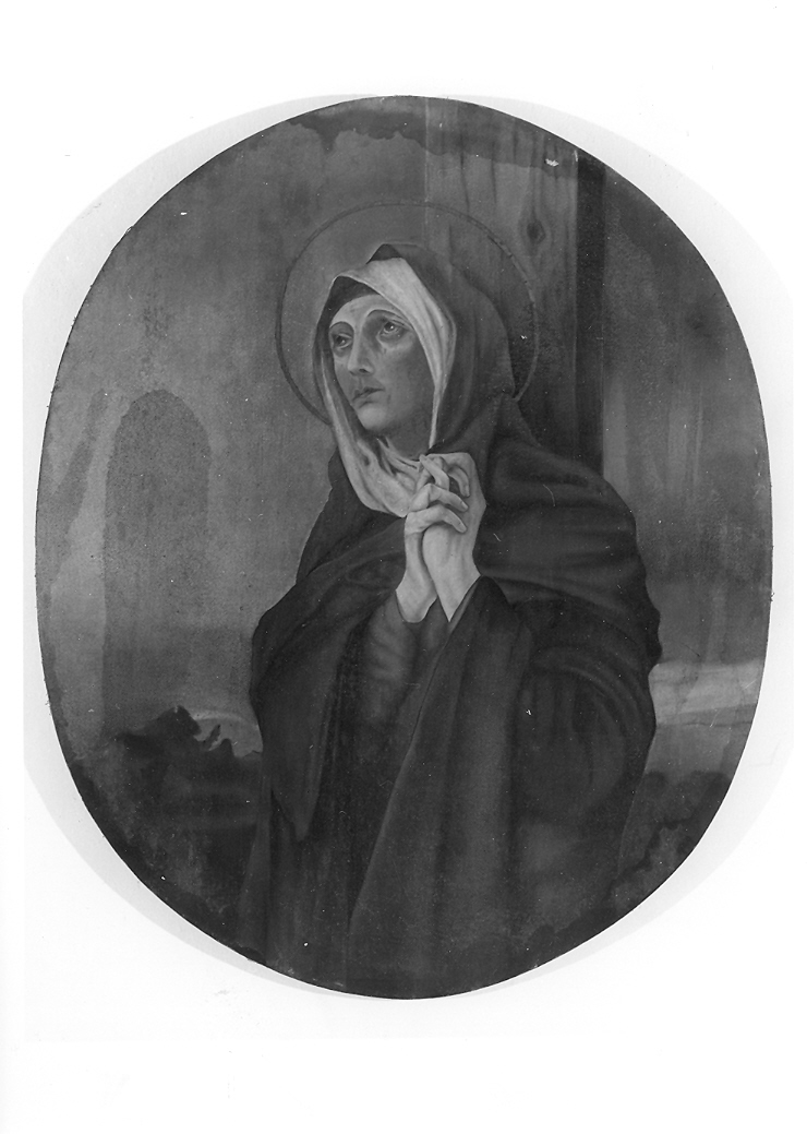 Madonna orante (dipinto) - ambito marchigiano (sec. XVIII)