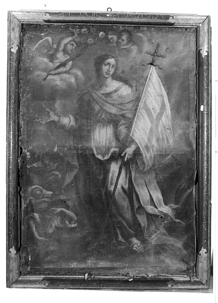 Sant'Orsola (dipinto) di Cerrini Giovan Battista (attribuito) (sec. XVIII)