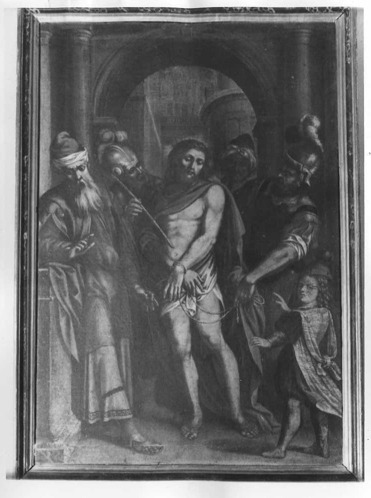 Ecce Homo (dipinto) di Viviani Ludovico (attribuito) (sec. XVII)