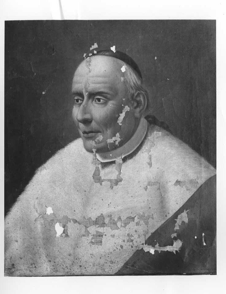 ritratto del canonico Francesco Ambrosi (dipinto) di Rondelli Francesco Antonio (sec. XIX)