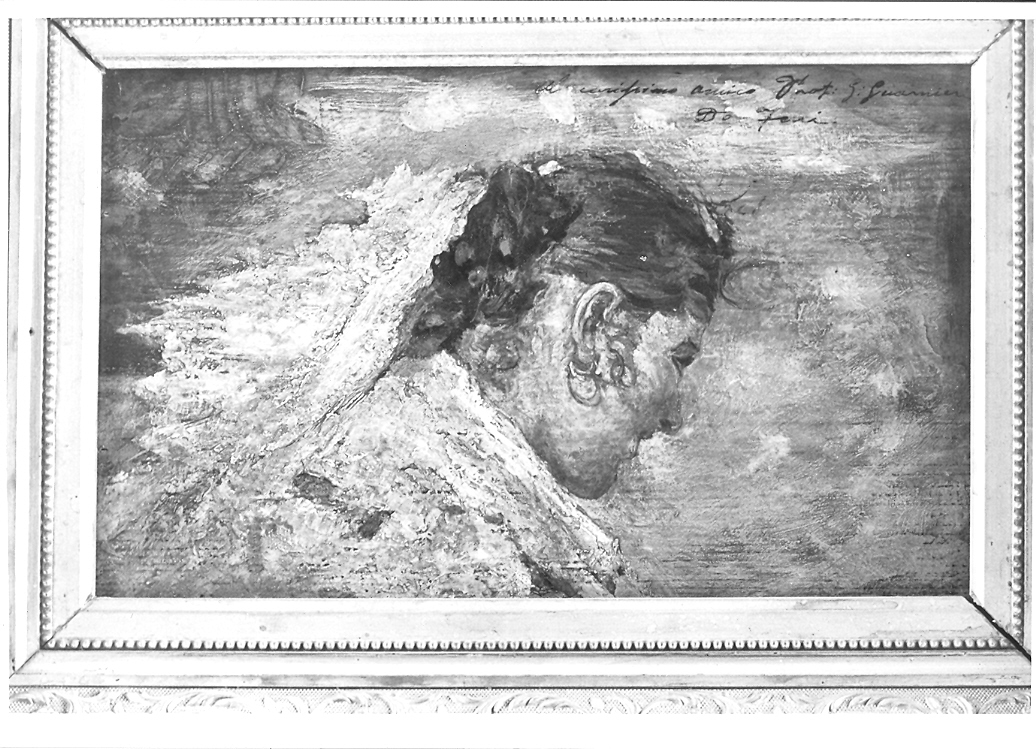 figura femminile (dipinto) di Ferri Domenico (fine/inizio secc. XIX/ XX)