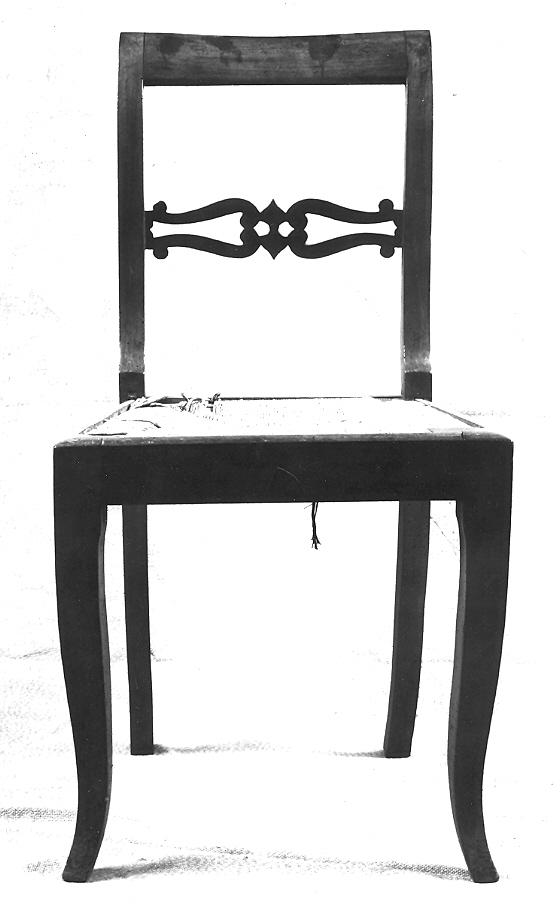 sedia, serie - bottega marchigiana (sec. XIX)