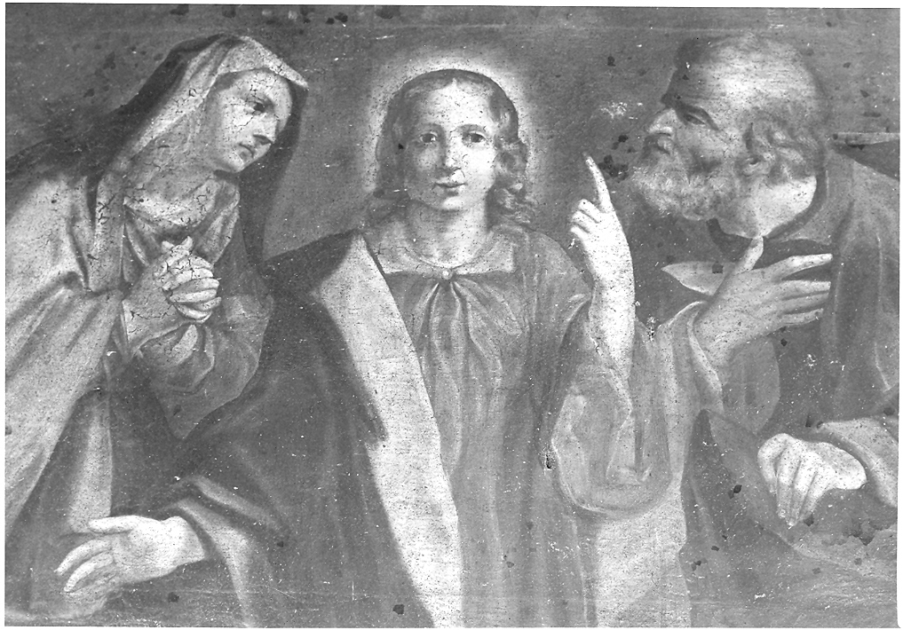 Sacra Famiglia (dipinto) - ambito marchigiano (fine/inizio secc. XVII/ XVIII)