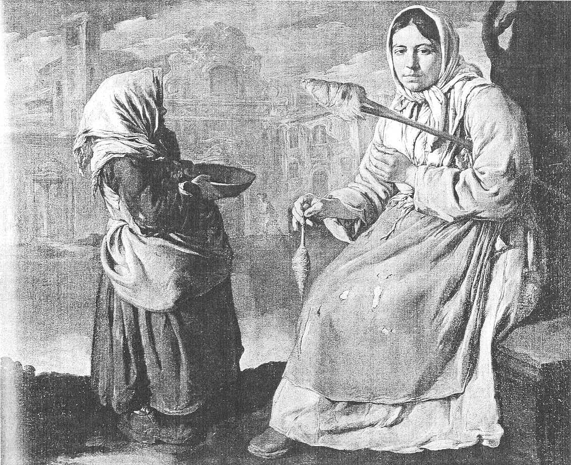 figure femminili (dipinto, ciclo) di Ceruti Giacomo Antonio detto Pitocchetto (sec. XVIII)
