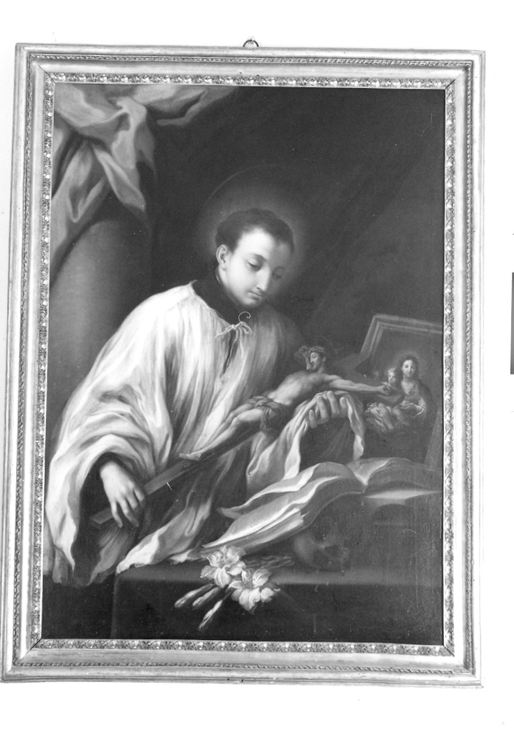 San Luigi Gonzaga (dipinto) di Lapis Gaetano detto Carraccetto (sec. XVIII)