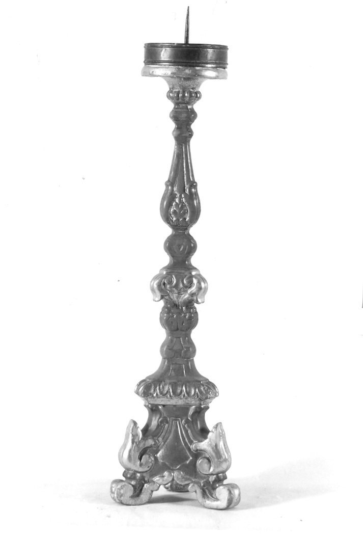 candeliere, coppia - bottega marchigiana (sec. XVIII)