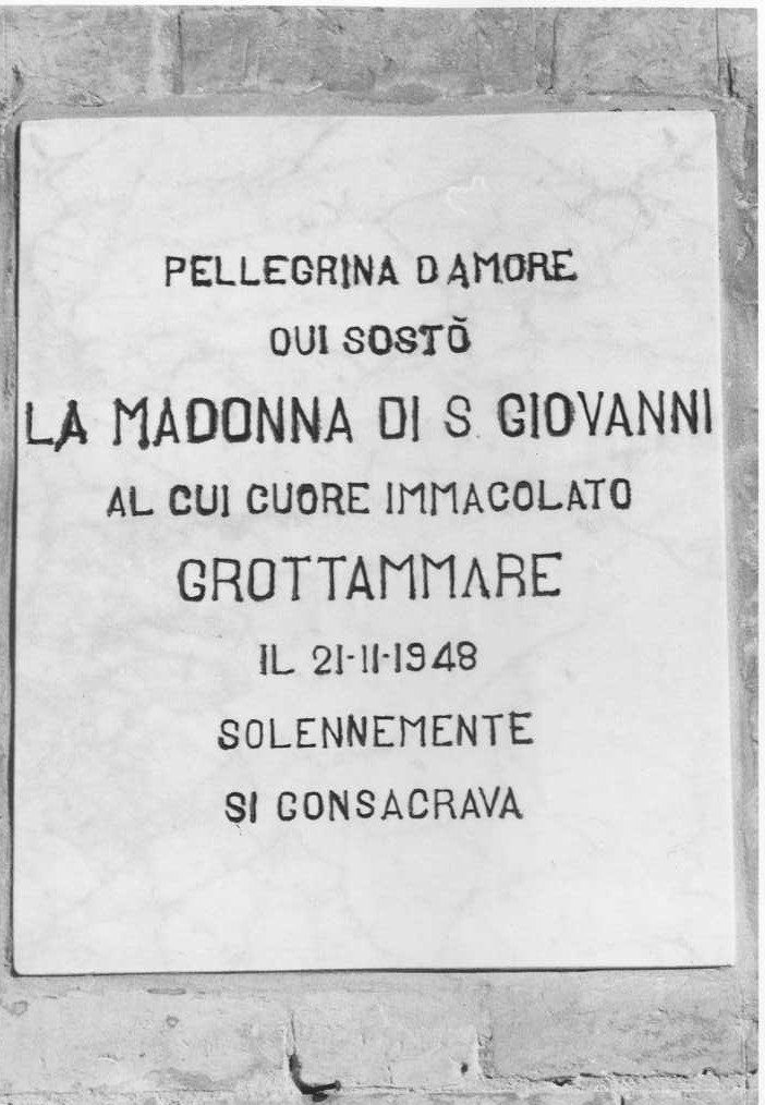 lapide commemorativa - bottega marchigiana (sec. XX)