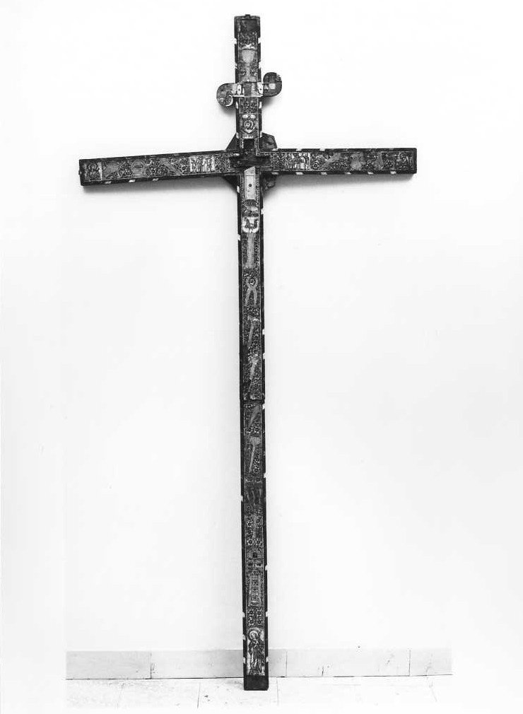 croce penitenziale - manifattura cappuccina (fine sec. XIX)