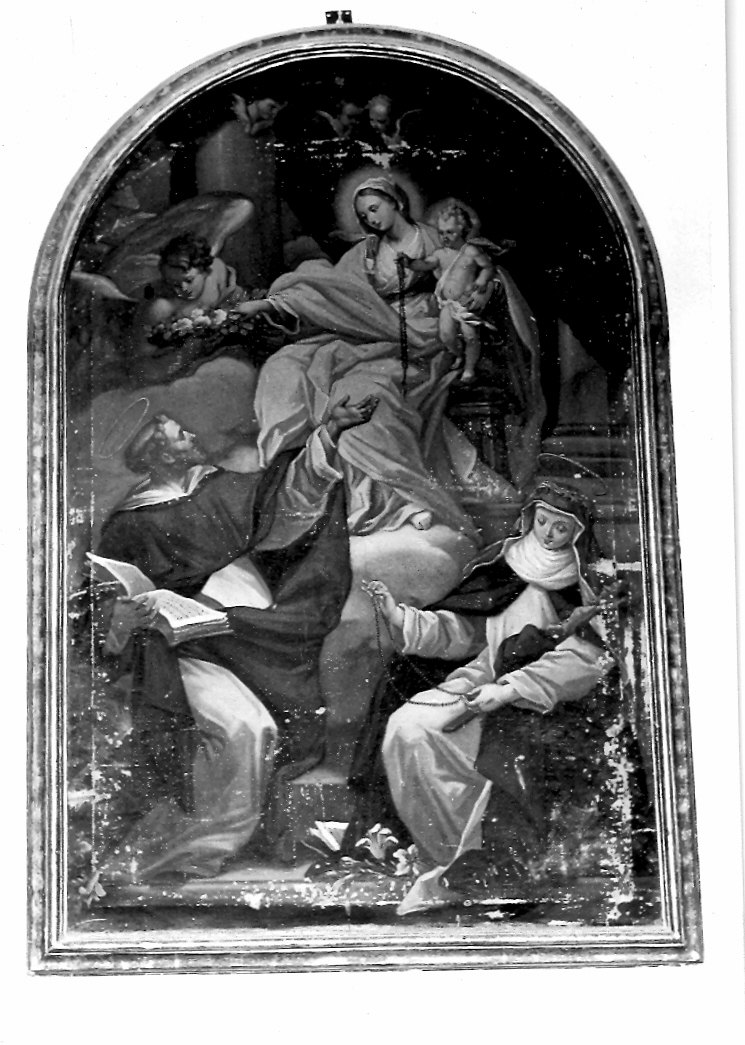 Madonna con Bambino e Santi (dipinto) di Ricci Filippo (sec. XVIII)