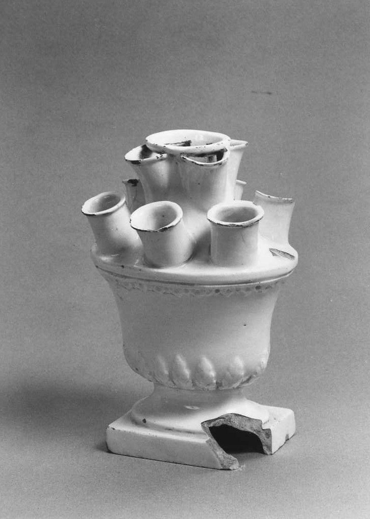 vaso da fiori - manifattura di Bassano del Grappa (fine/inizio secc. XVIII/ XIX)