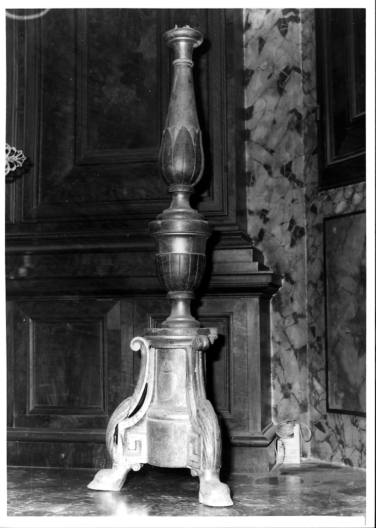 candeliere - bottega italiana (fine sec. XVIII)