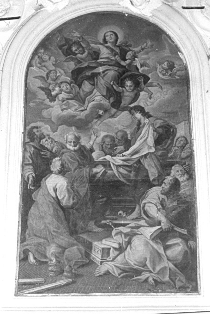 assunzione della Madonna (dipinto) di Liozzi Antonio (sec. XVIII)