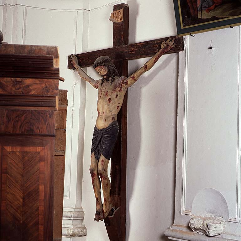 Cristo crocifisso (crocifisso) - bottega marchigiana (inizio sec. XVI)