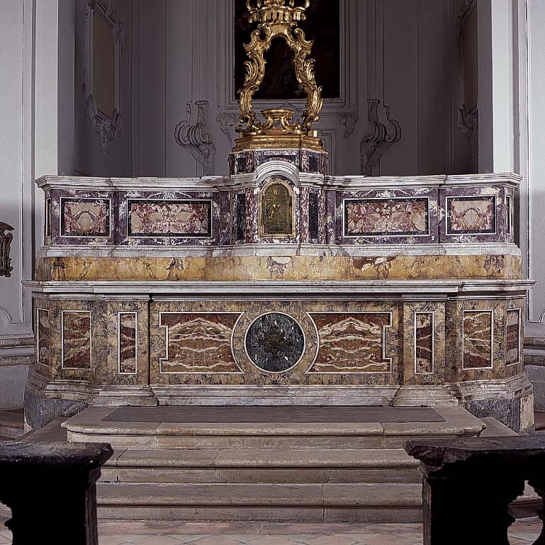 altare - bottega marchigiana (seconda metà sec. XVIII)