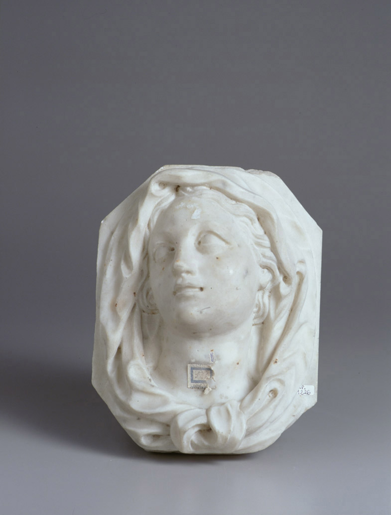 volto della Madonna (rilievo) - ambito romano (sec. XVIII)