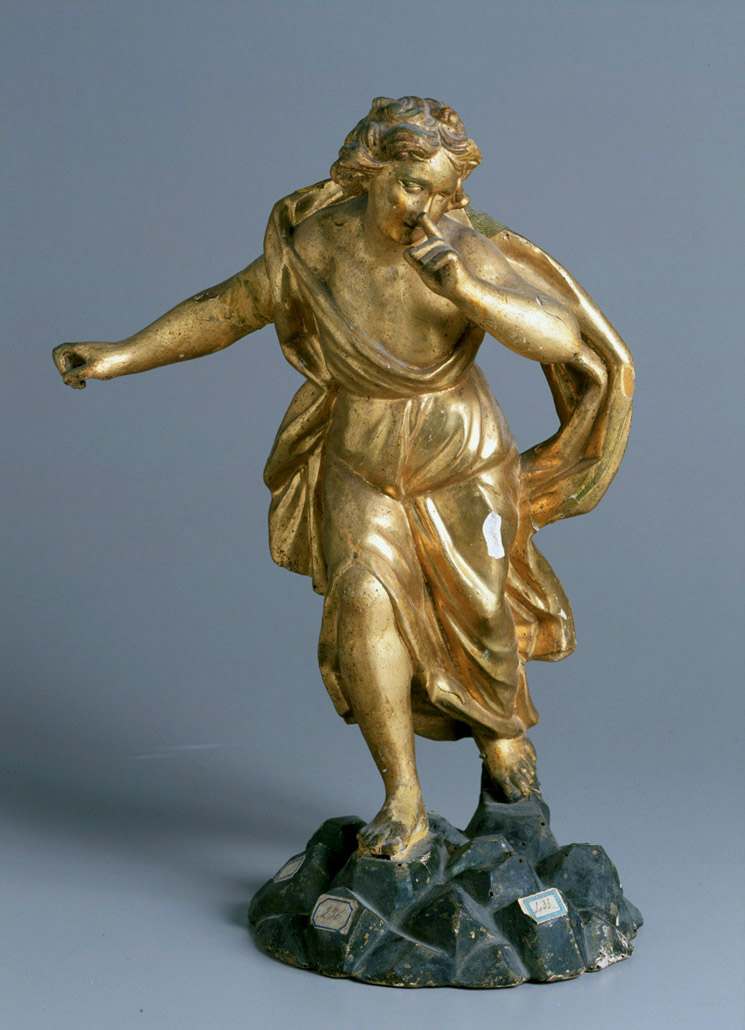 angelo (statuetta) - ambito marchigiano (seconda metà sec. XVII)