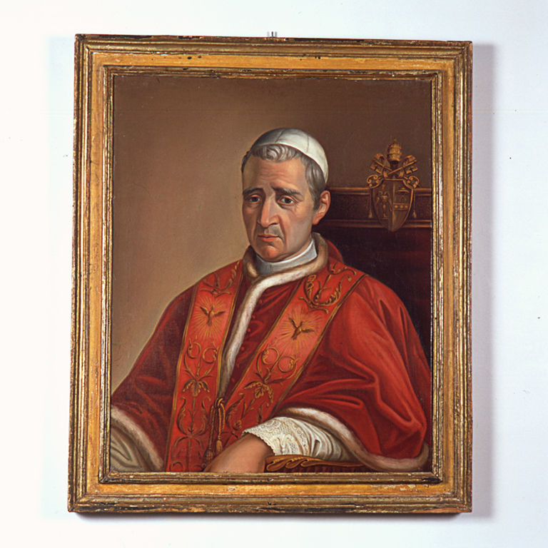 ritratto di papa Gregorio XVI (dipinto) - ambito marchigiano (sec. XIX)