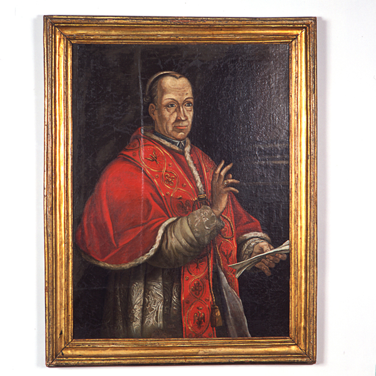 ritratto di papa Leone XII (dipinto) - ambito marchigiano (sec. XIX)