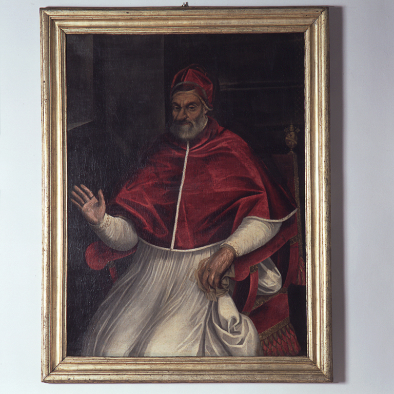 ritratto di papa Sisto V (dipinto) - ambito marchigiano (sec. XVI)