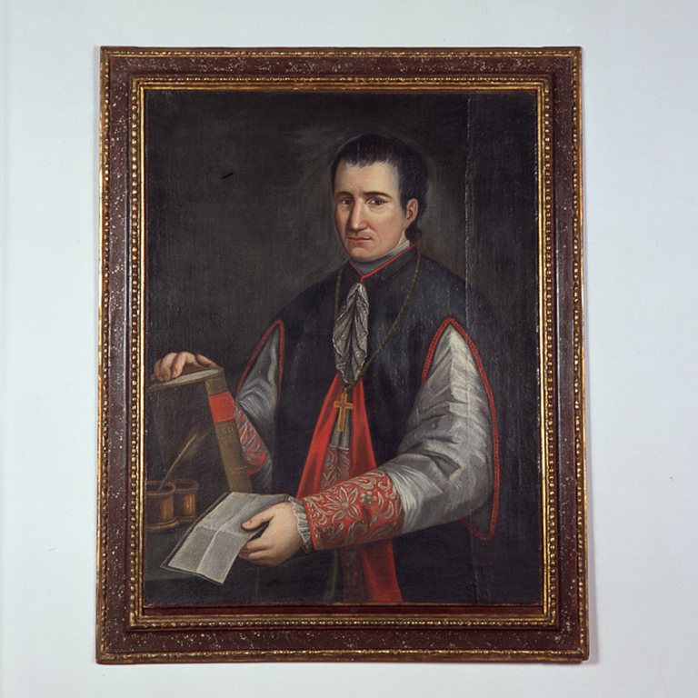 ritratto di monsignor Grimaldi (dipinto) - ambito marchigiano (prima metà sec. XIX)