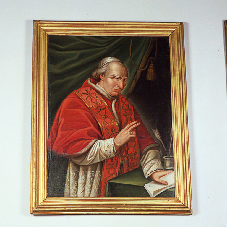 ritratto di papa Pio VIII (dipinto) - ambito marchigiano (sec. XIX)