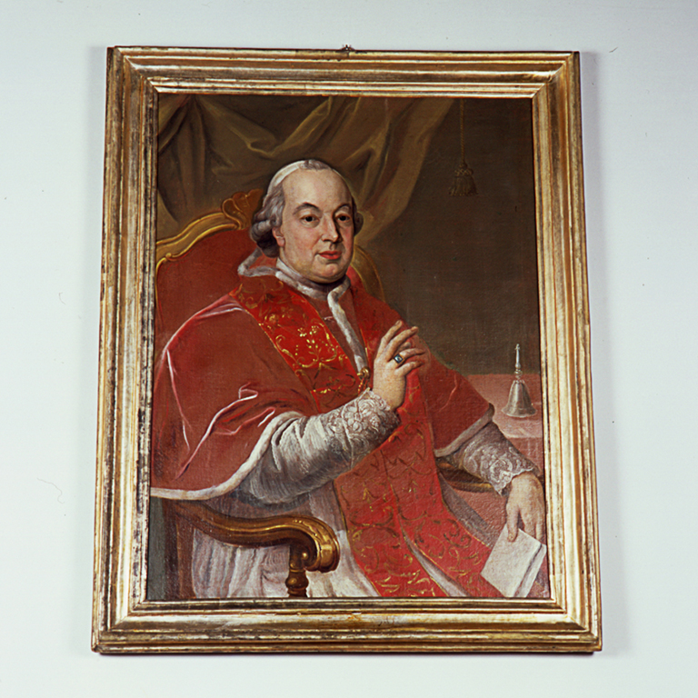 ritratto di papa Pio VI (dipinto) - ambito marchigiano (fine sec. XVIII)