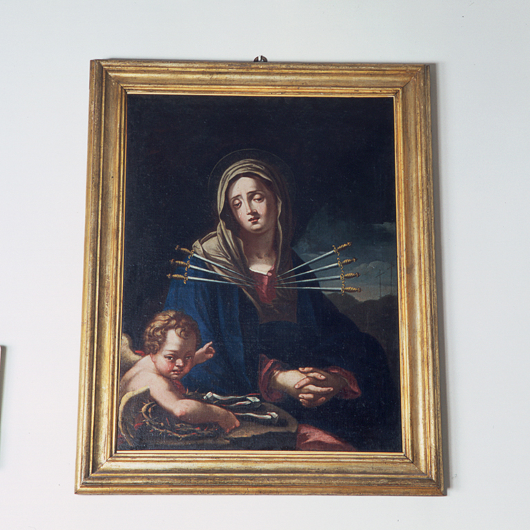 Madonna Addolorata (dipinto) di Ricci Filippo (attribuito) (sec. XVIII)