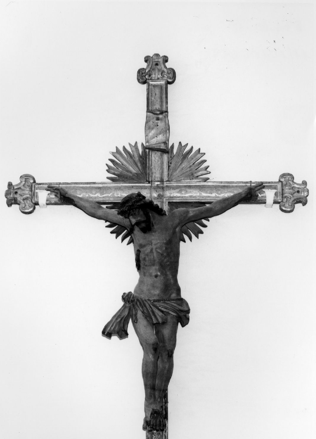 Cristo crocifisso (crocifisso) - bottega marchigiana (seconda metà sec. XVIII)