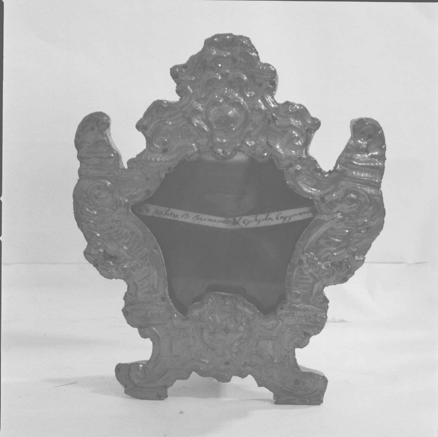 reliquiario - a tabella, serie - bottega marchigiana (sec. XIX)