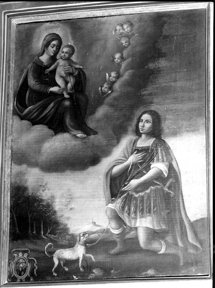 Madonna appare a San Vito (dipinto) - ambito marchigiano (sec. XVII)