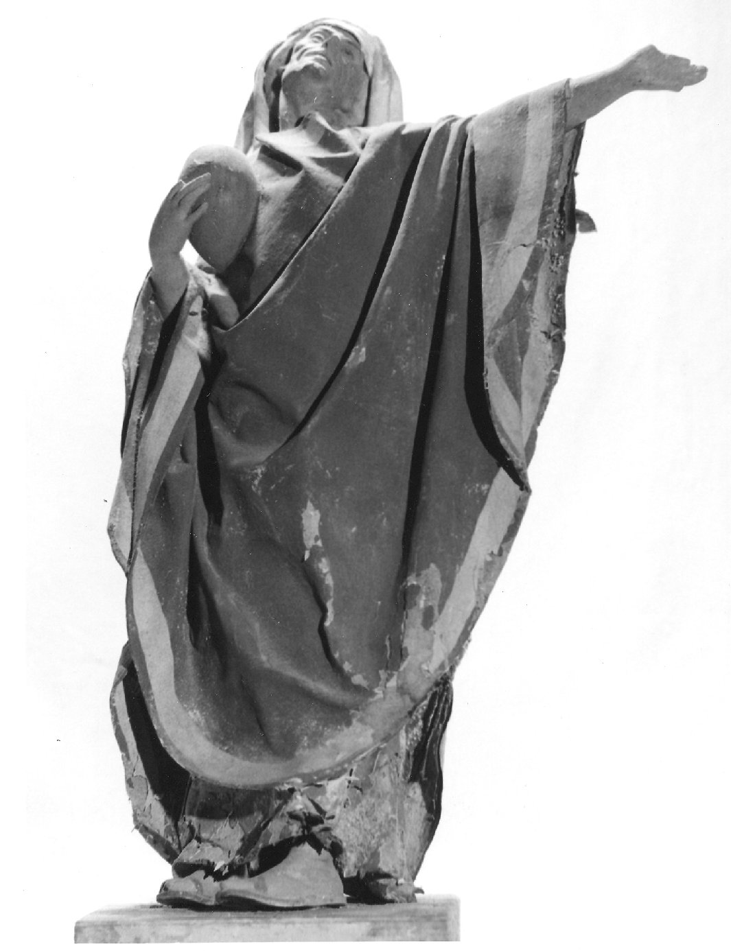 pastore (statuetta di presepio) - bottega marchigiana (sec. XIX)