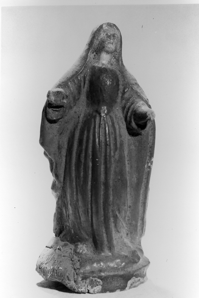 Madonna (statuetta) - bottega marchigiana (fine/inizio secc. XVIII/ XIX)