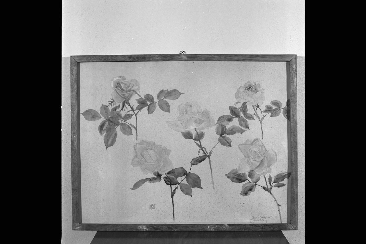 fiori (dipinto) di Laurent Paul detto Adulaire (sec. XX)