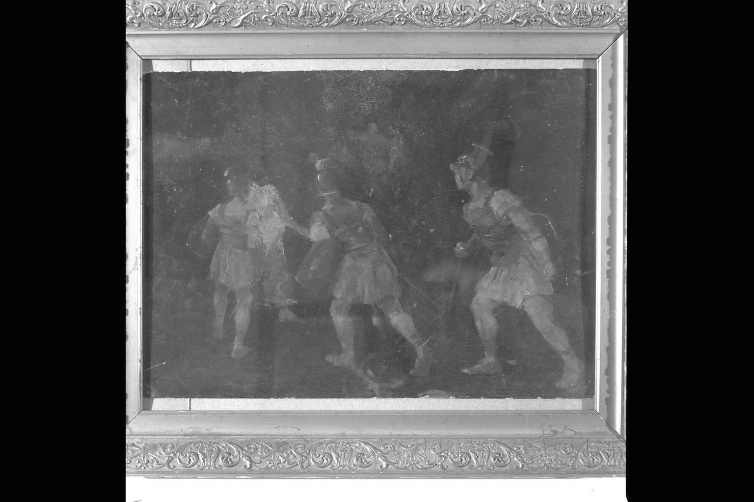 Giuda, tradimento di Giuda (dipinto) di Baynes Gualtiero (fine/inizio secc. XIX/ XX)
