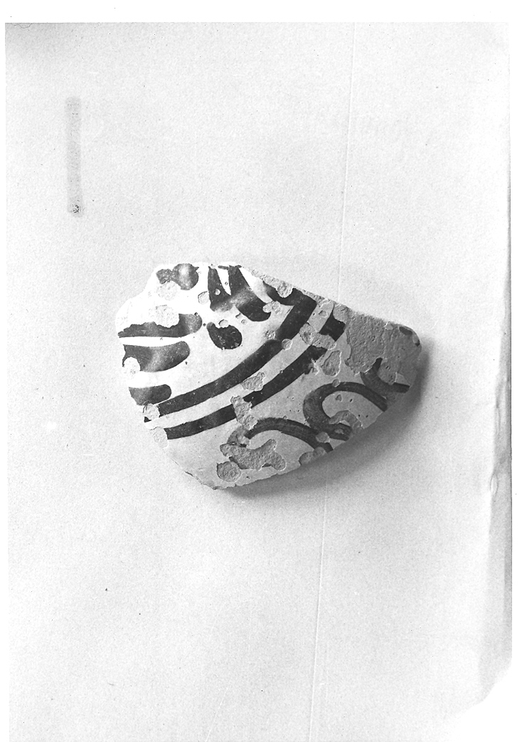 boccale, frammento - bottega marchigiana (sec. XIV)