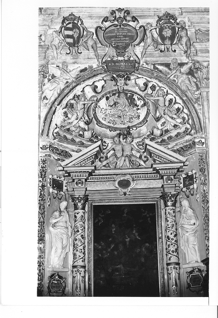 mostra d'altare di Ghezzi Sebastiano (sec. XVII)